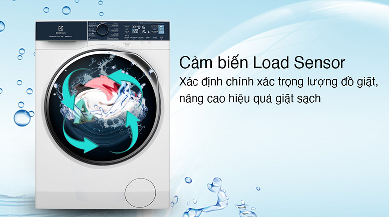 Công nghệ LoadSensor-Máy giặt sấy Electrolux Inverter 11 kg EWW1142Q7WB lồng ngang