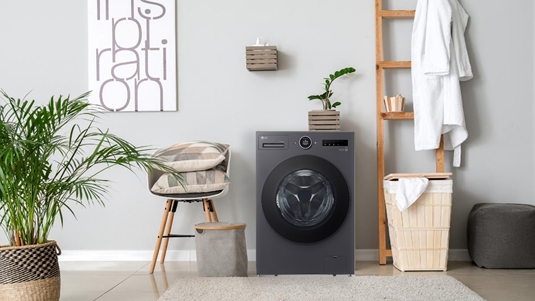 Máy giặt sấy LG Inverter 17kg F2517RNTG lồng ngang - Kiểu dáng sang trọng, tạo điểm nhấn cho không gian sống