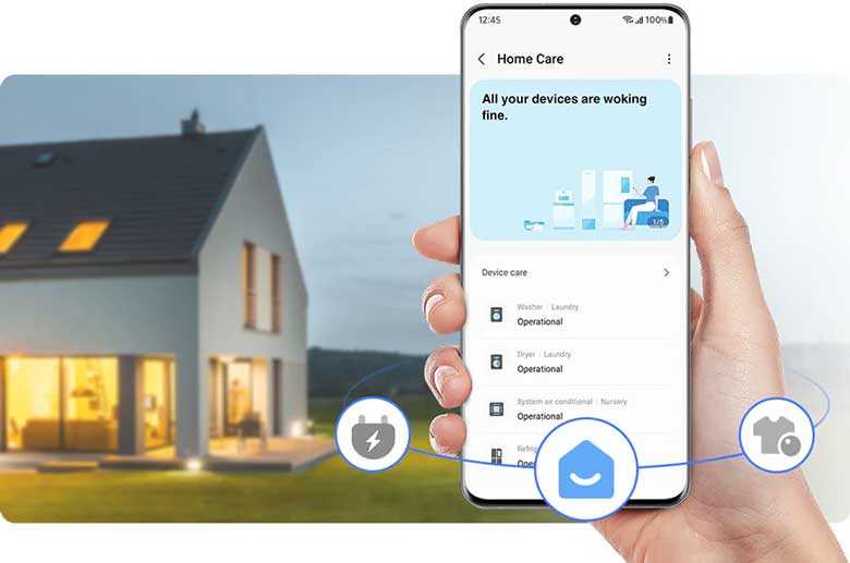 Máy giặt sấy Samsung WD12BB944DGHSV - Bảo trì, bảo dưỡng dễ dàng