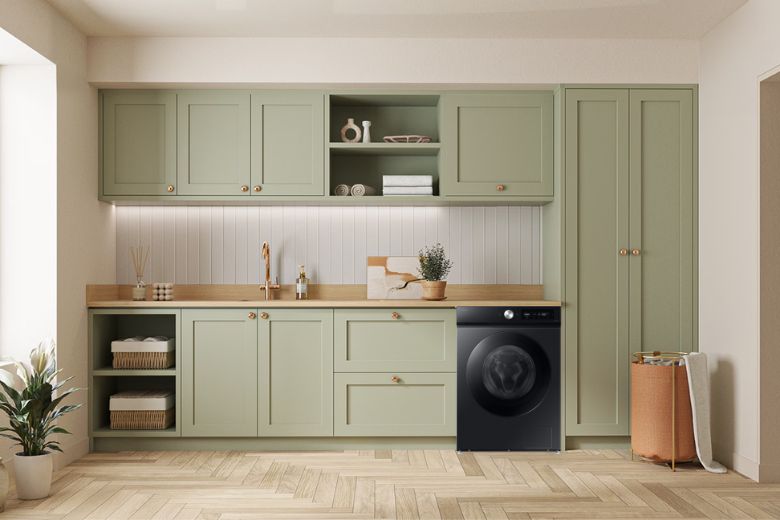 Máy giặt Samsung WD12DB7B85GBSV - Khối lượng giặt 12kg, sấy 7kg