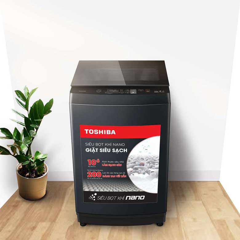Máy giặt Toshiba Inverter 13 kg AW-DUM1400LV (MK) - Chất liệu cao cấp bền bỉ