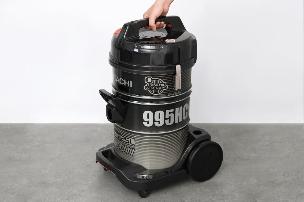 Máy hút bụi công nghiệp Hitachi lọc HEPA 2300W 25 lít CV-995HCA Xuất xứ Thái Lan - Công suất 2300W mạnh mẽ