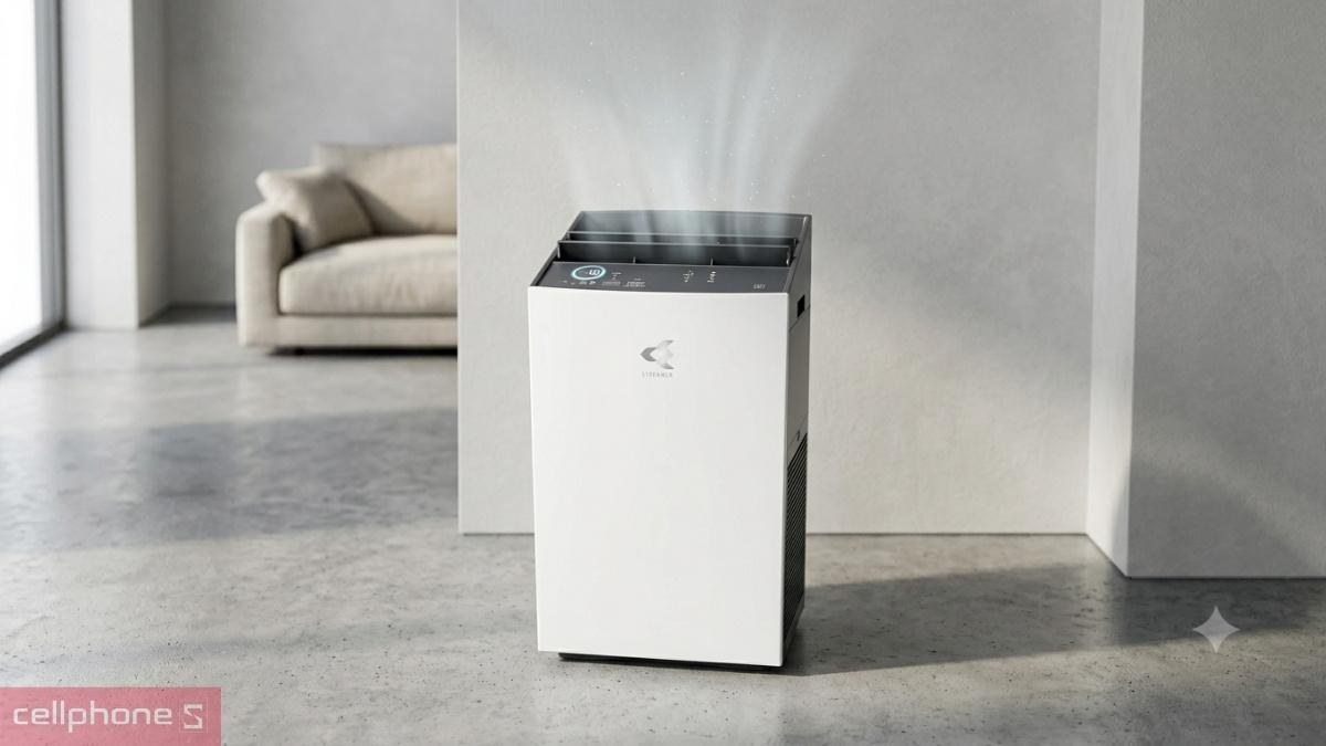 Máy lọc không khí Daikin Twin Streamer 62m² MC80ZVM7 Nhập khẩu Malaysia - Lưu lượng gió 8,0 m³/phút, diện tích ứng dụng lên đến 62 m²