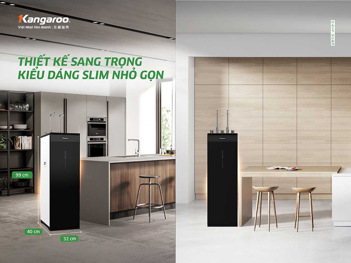Máy lọc nước Kangaroo Hydrogen Infinity nóng lạnh KG11A2 Máy lọc nước Kangaroo Hydrogen Infinity nóng lạnh KG11A2