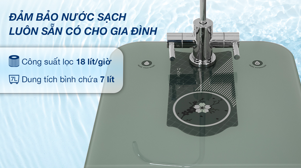 Máy lọc nước RO Hydrogen Kangaroo Slim Duo 2 KG100HD2 8 lõi