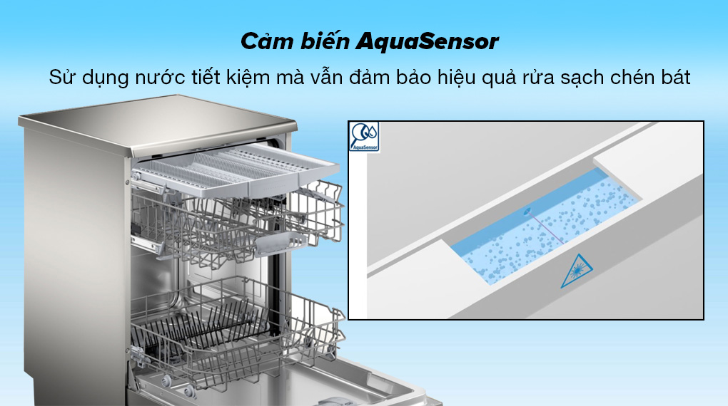 Máy rửa bát độc lập Bosch SMS4HMI07E - Tiện ích Máy rửa bát độc lập Bosch SMS4HMI07E - Tiện ích