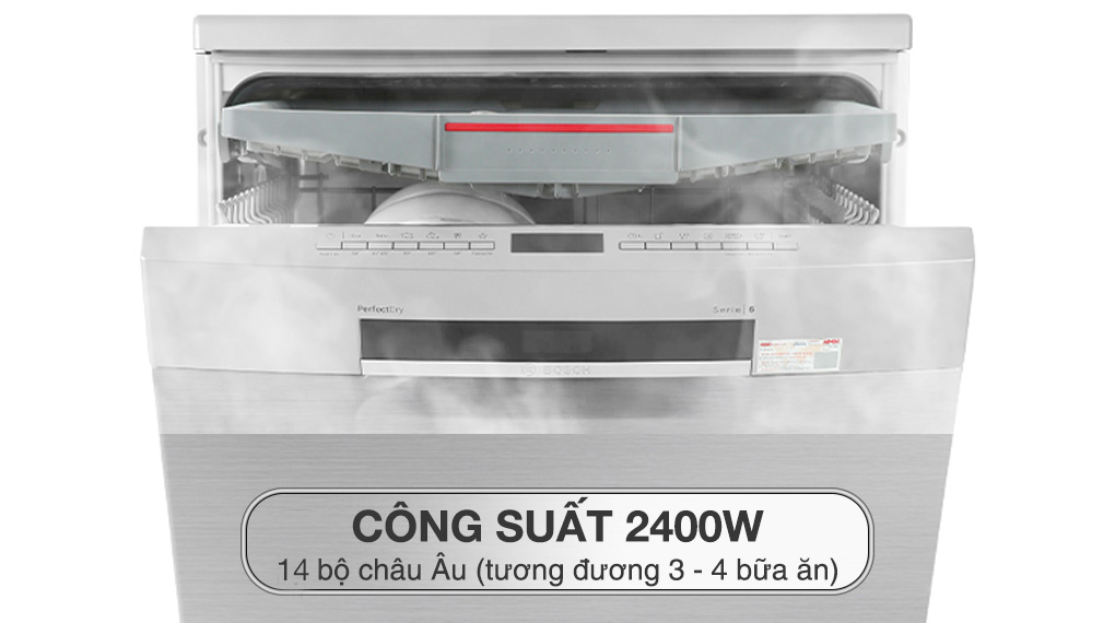 Công suất Máy rửa bát độc lập Bosch SMS6ZCI08E