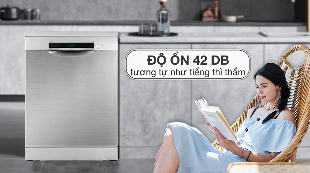 Độ ồn Máy rửa bát độc lập Bosch SMS6ZCI08E Độ ồn Máy rửa bát độc lập Bosch SMS6ZCI08E