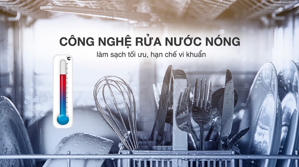 Máy rửa chén độc lập Hafele HDW-F601B (535.29.670) - Công nghệ rửa - sấy Máy rửa chén độc lập Hafele HDW-F601B (535.29.670) - Công nghệ rửa - sấy