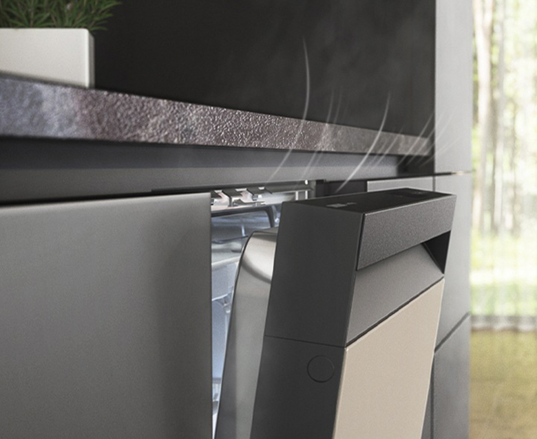 Samsung  Bespoke DW60CB750FAPSV cửa tự động mở