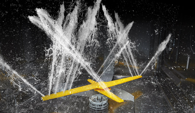 Samsung Bespoke DW60CB750FAPSV Rửa xoáy kép Water Jet Clean™