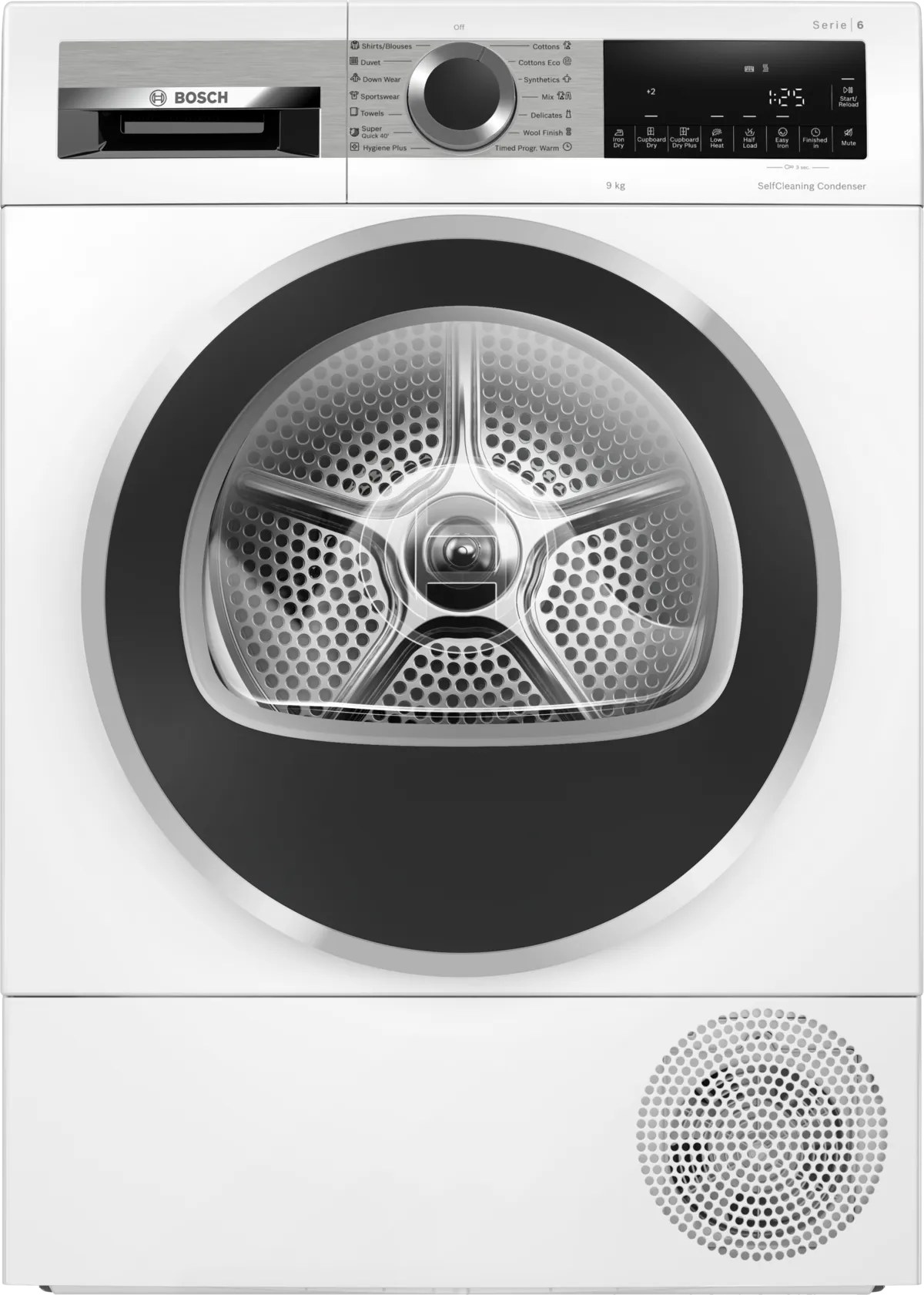 Máy Sấy Bơm Nhiệt Bosch Serie 6 9 Kg WQG24570SG Xuất xứ Ba Lan - Công nghệ sấy bơm nhiệt tiết kiệm điện