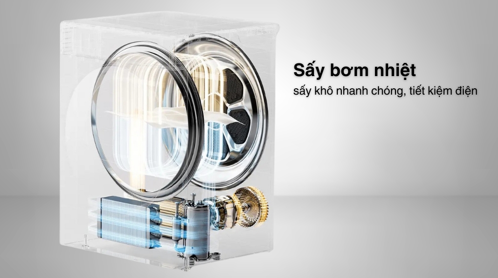 Máy sấy bơm nhiệt Toshiba 10 kg TD-BP110GHV(MG) - Sấy bơm nhiệt Máy sấy bơm nhiệt Toshiba 10 kg TD-BP110GHV(MG) - Sấy bơm nhiệt