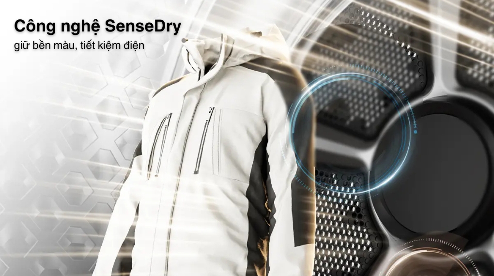 Máy sấy bơm nhiệt Toshiba 10 kg TD-BP110GHV(MG) - Công nghệ SenseDry Máy sấy bơm nhiệt Toshiba 10 kg TD-BP110GHV(MG) - Công nghệ SenseDry