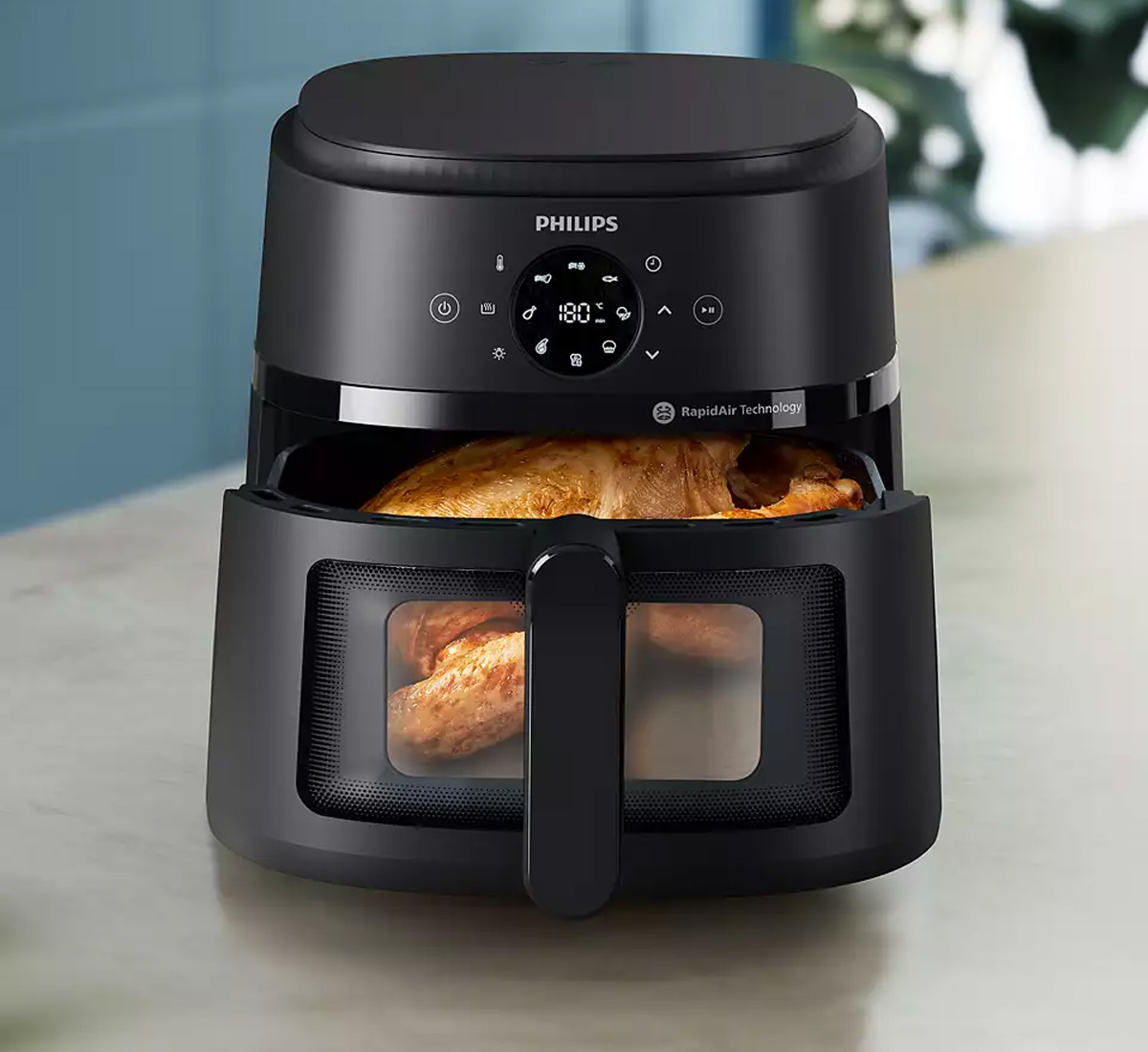 Nồi Chiên Không Dầu Philips 6.2 lít NA230/00 Series 2000 - Công suất 1700W, Rapid Air