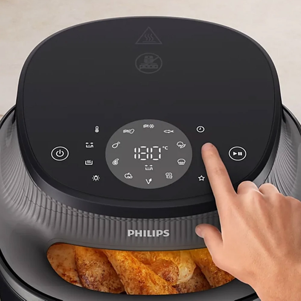 Nồi Chiên Không Dầu Philips NA342/00 7.2 Lít - Bảng điều khiển cảm ứng