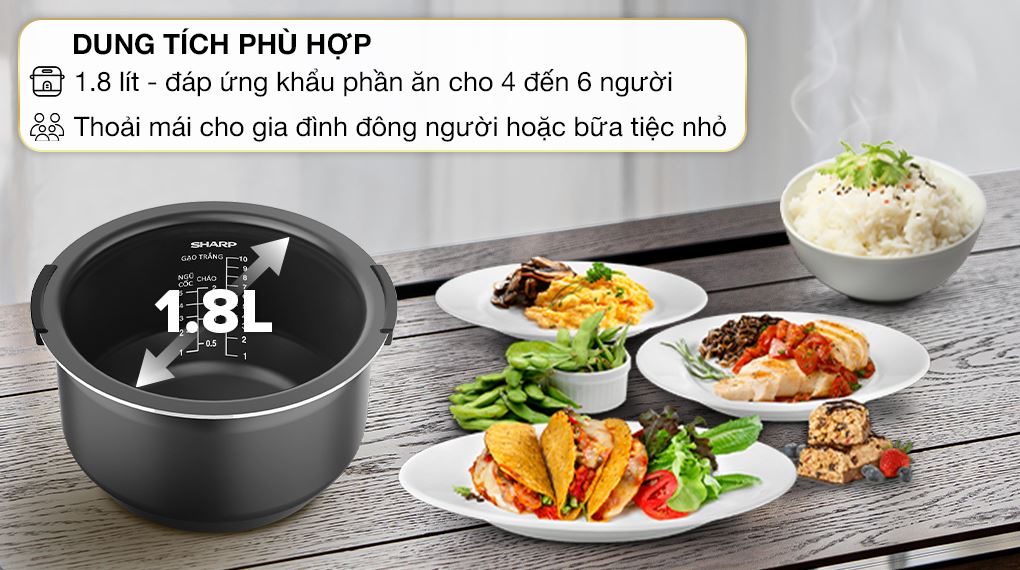 10 chương trình nấu đa năng