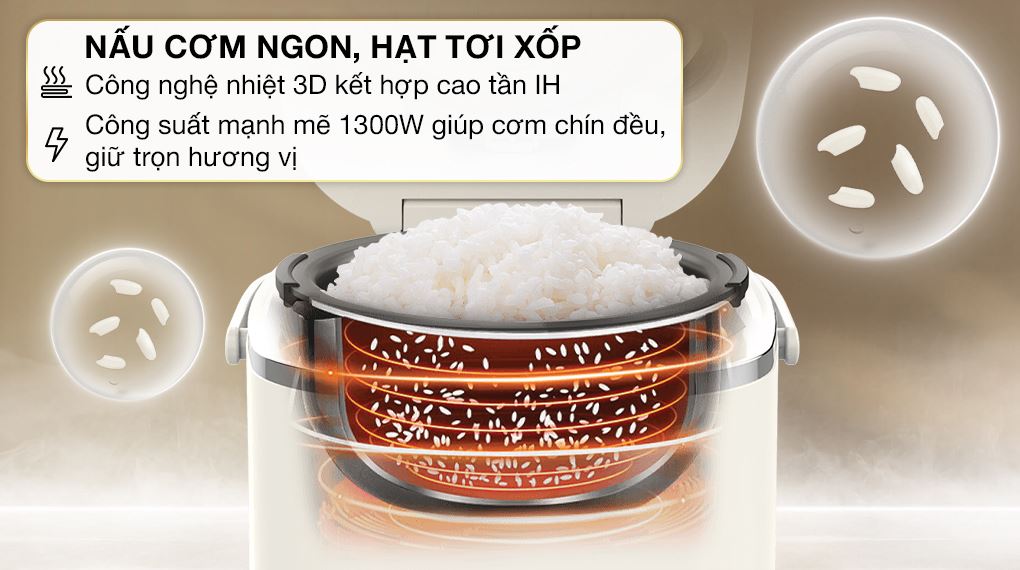 Công nghệ cao tần IH 3D thế hệ mới