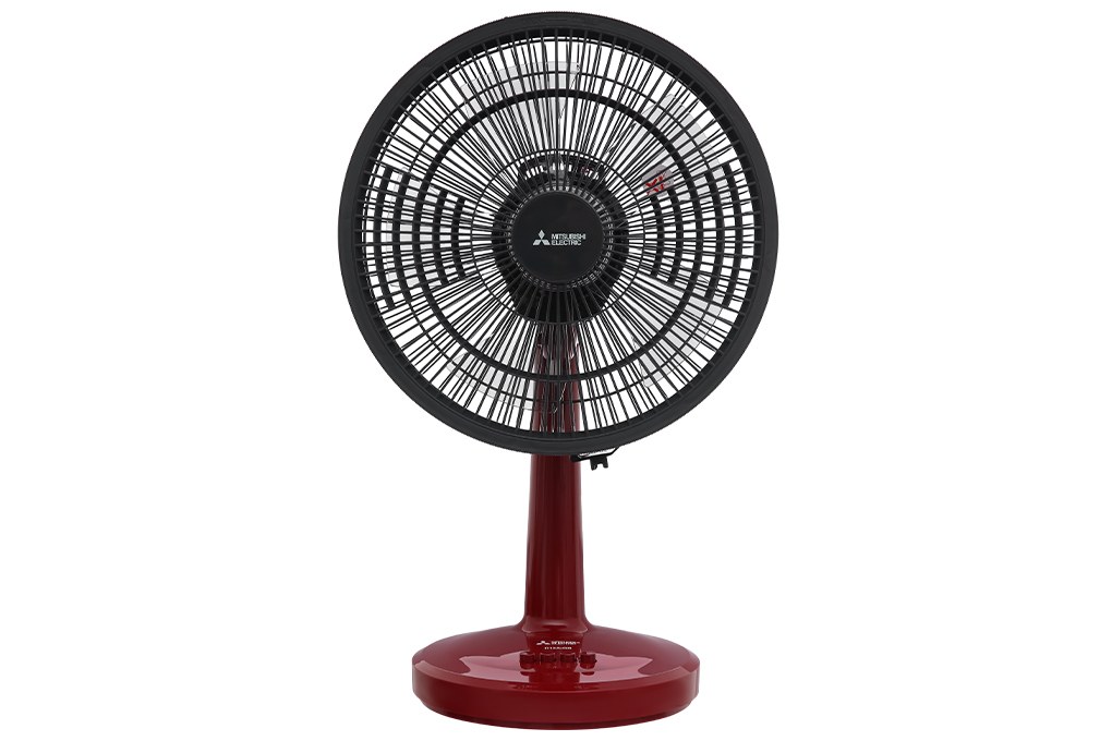 Quạt bàn Mitsubishi 5 cánh 30cm D12A-GB Hàng Thái Lan - Motor bạc đạn không chổi than