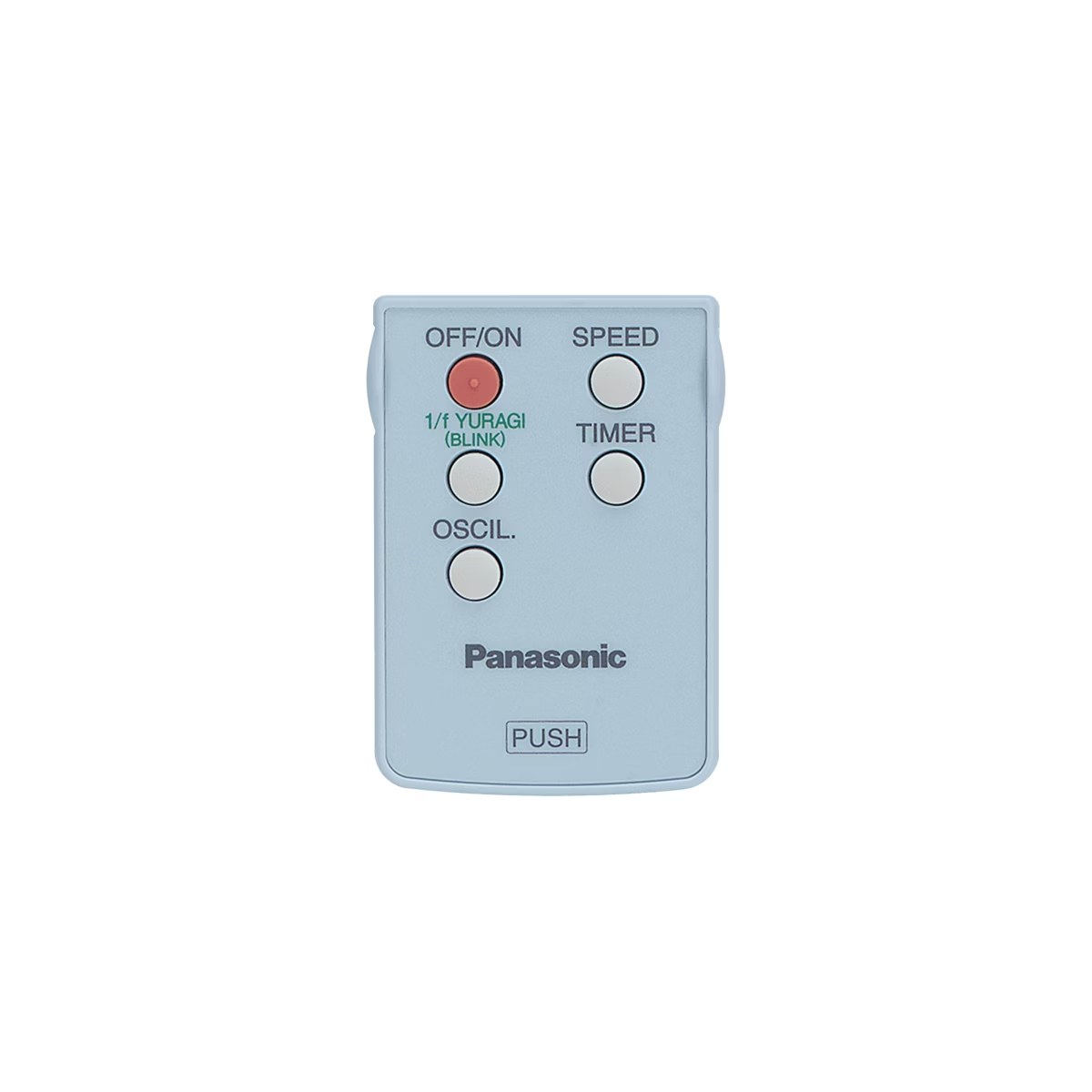 Quạt cây Panasonic gió tự nhiên 1/f yuragi điều khiển từ xa 30cm F-308NH - Bộ hẹn giờ thiết thực và hiệu quả