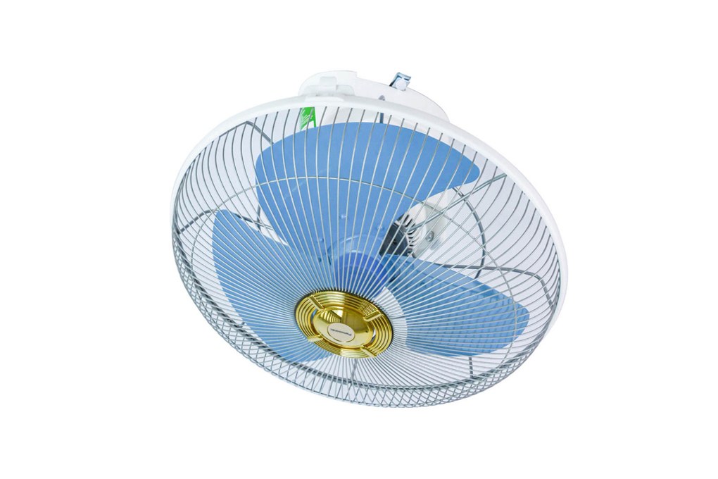 Quạt đảo trần Panasonic 40cm F-409Q Nhập khẩu Malaysia - Đảo gió 360 độ, gắn trần