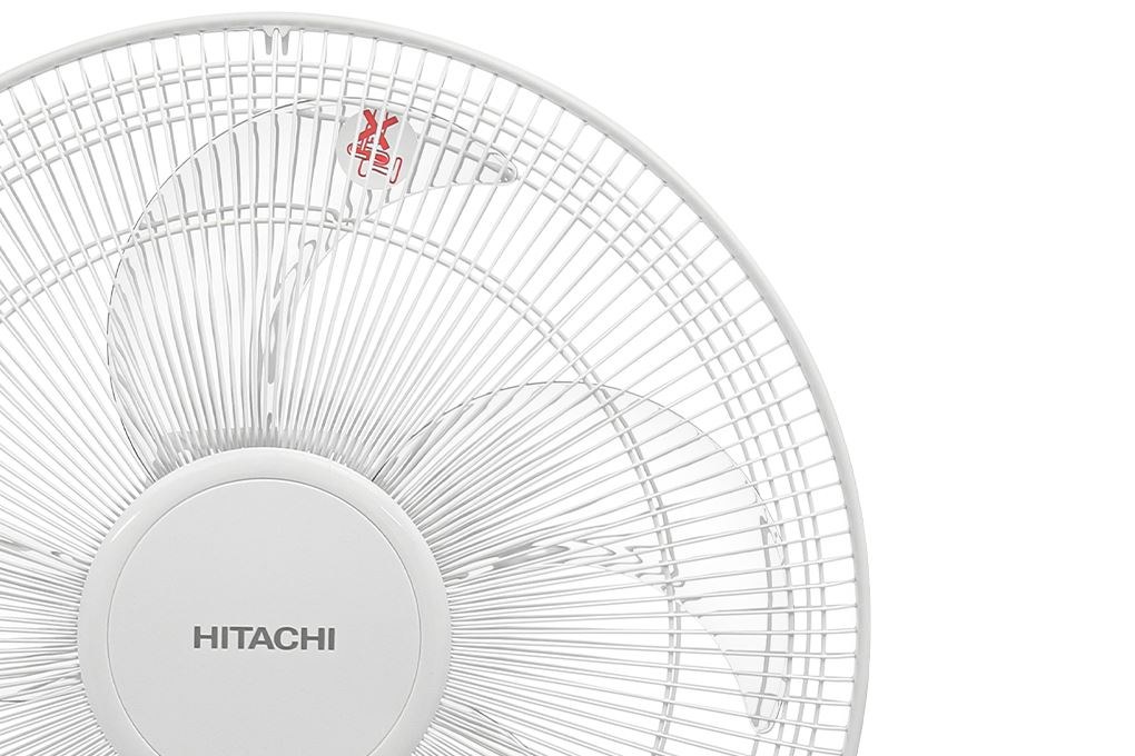 Quạt đứng Hitachi 5 cánh điều khiển từ xa 40cm LF-A6RCWM – Màu Trắng - Điều khiển từ xa tiện lợi