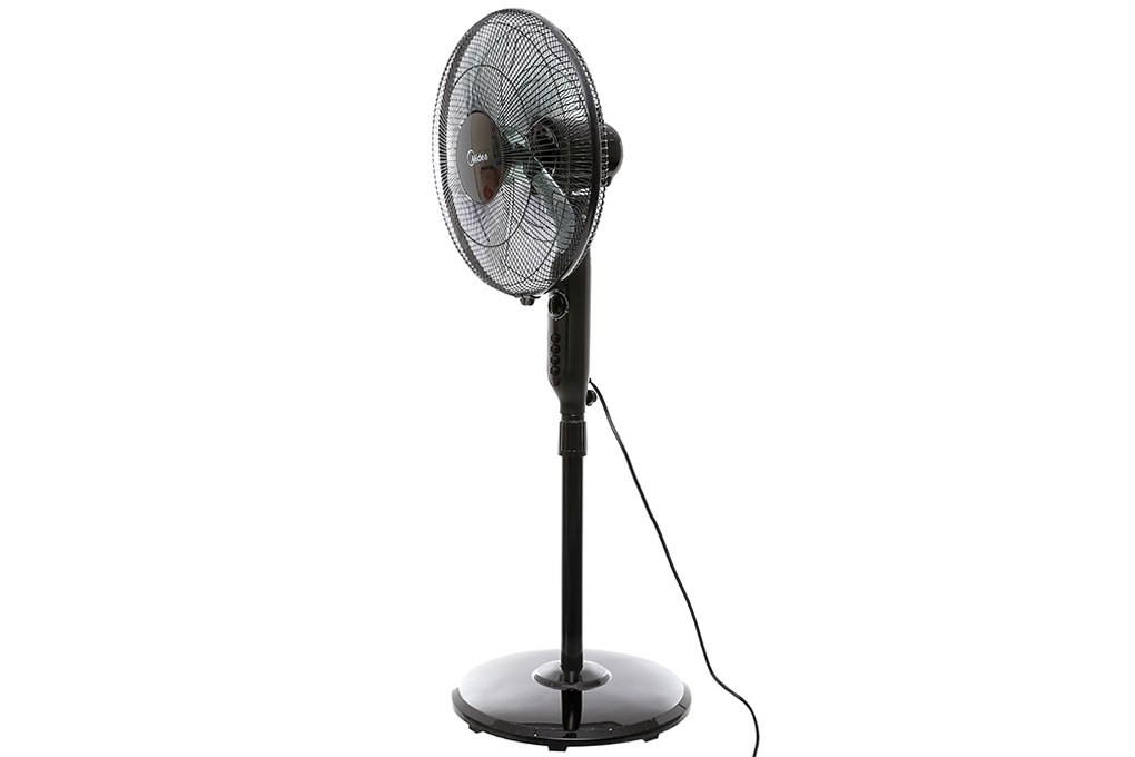 Quạt đứng Midea 5 cánh 40cm FS40-15Q - Quạt điện cơ Midea với động cơ có công suất 50W hoạt động bền bỉ, vận hành êm ái, độ bền cao