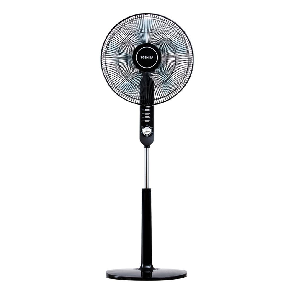 Quạt đứng Toshiba 5 cánh 40cm F-LSA10(K)VN – Màu Đen - Động cơ hiệu suất cao, vận hành bền bỉ