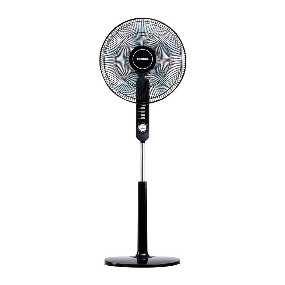 Quạt đứng Toshiba 5 cánh 40cm F-LSA10(K)VN – Màu Đen - Thiết kế đơn giản, dễ bố trí