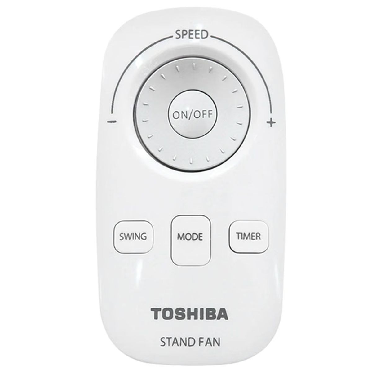 Quạt đứng Toshiba 9 cánh động cơ DC điều khiển từ xa 40cm F-LSD10(H)VN – Màu Xám - Điều khiển từ xa với các nút nhấn có chỉ dẫn dễ hiểu, tiện điều chỉnh chức năng