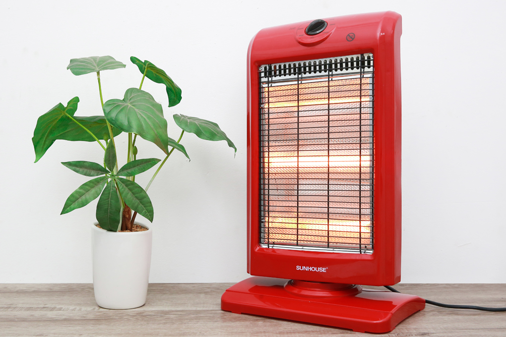 Sưởi điện 3 bóng Halogen Sunhouse SHD7016 - KG Sưởi điện 3 bóng Halogen Sunhouse SHD7016 - KG - Thiết kế hiện đại với màu đỏ nổi bật