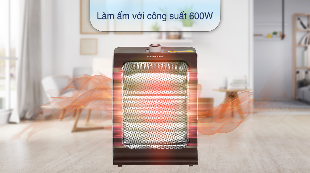 Quạt sưởi hồng ngoại Sunhouse SHD7023 - Công suất Quạt sưởi hồng ngoại Sunhouse SHD7023 - Công suất