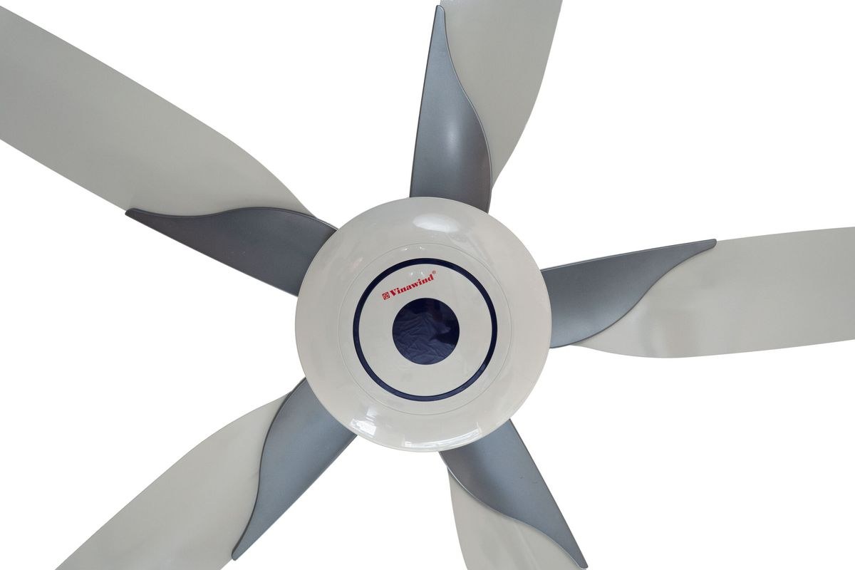 Quạt trần Vinawind 5 cánh có điều khiển 1500mm QT1500-X - Hàng Việt Nam chất lượng cao, bảo hành 12 tháng