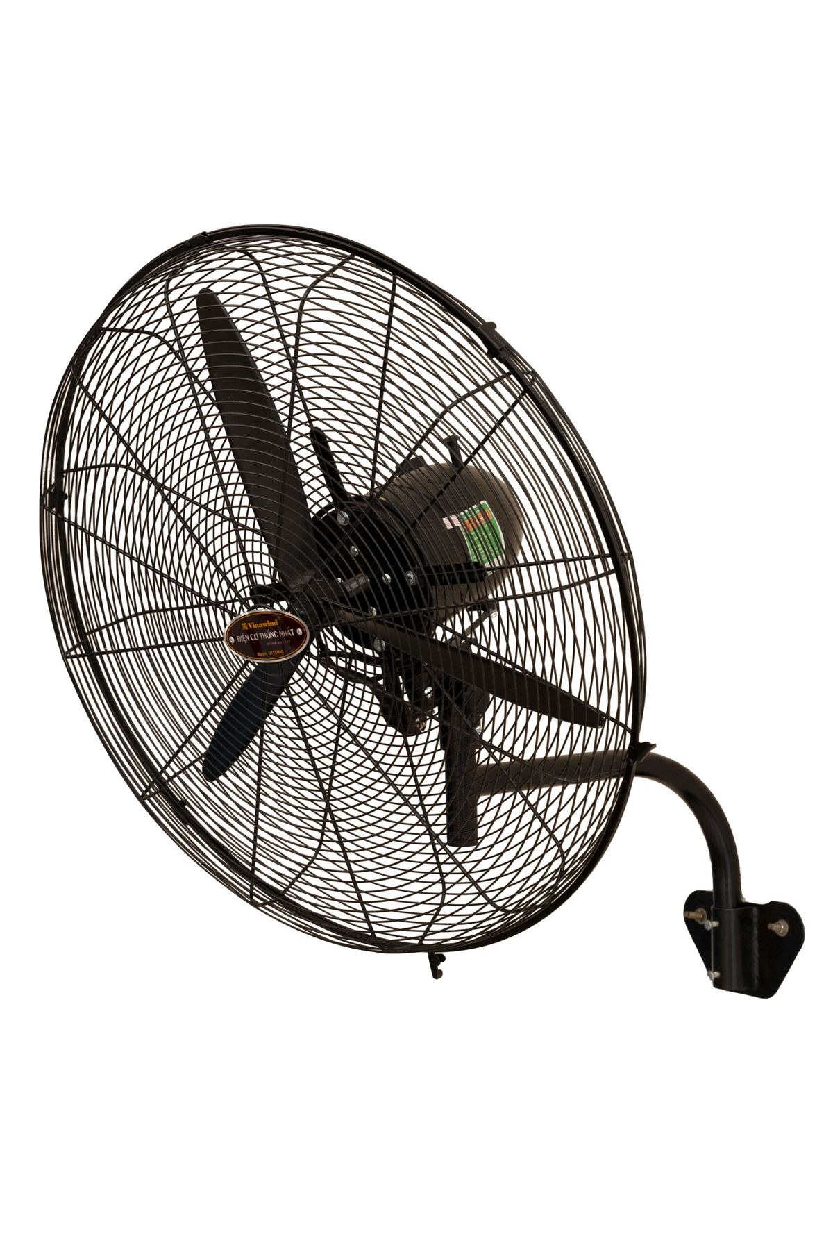 Quạt treo tường công nghiệp Vinawind 650mm QTT650-Đ - Động cơ mạnh mẽ, lồng quạt chắc chắn