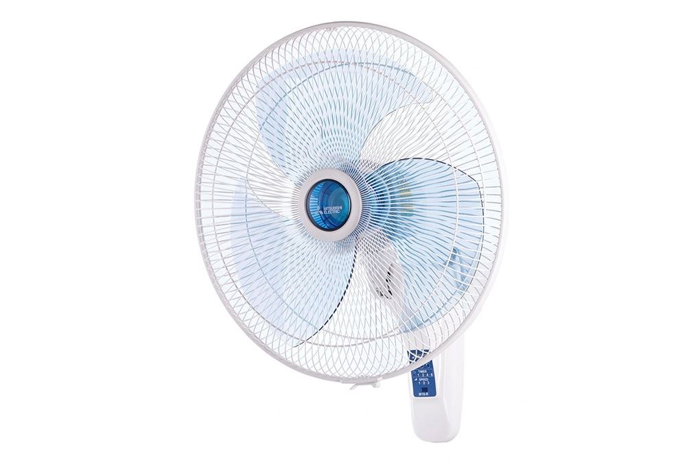 Quạt treo tường Mitsubishi 3 cánh điều khiển từ xa 40cm W16-RA Hàng Thái Lan - Remote thuận tiện điều khiển từ xa