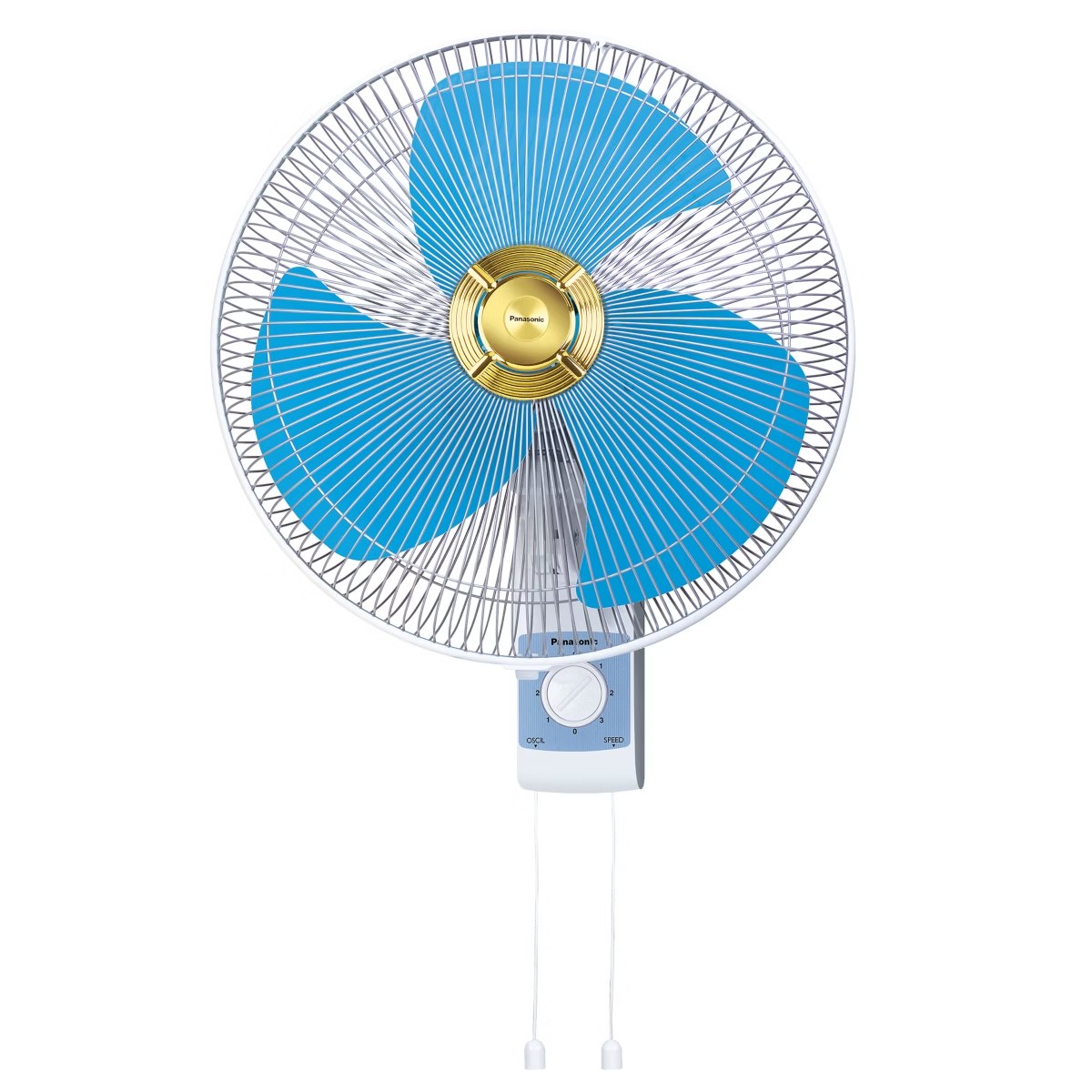 Quạt treo tường Panasonic dây kéo 40cm F-409U Nhập khẩu Malaysia - Lắp đặt ở vị trí bất kỳ để tận hưởng cảm giác mát mẻ mà không vướng víu dây điện