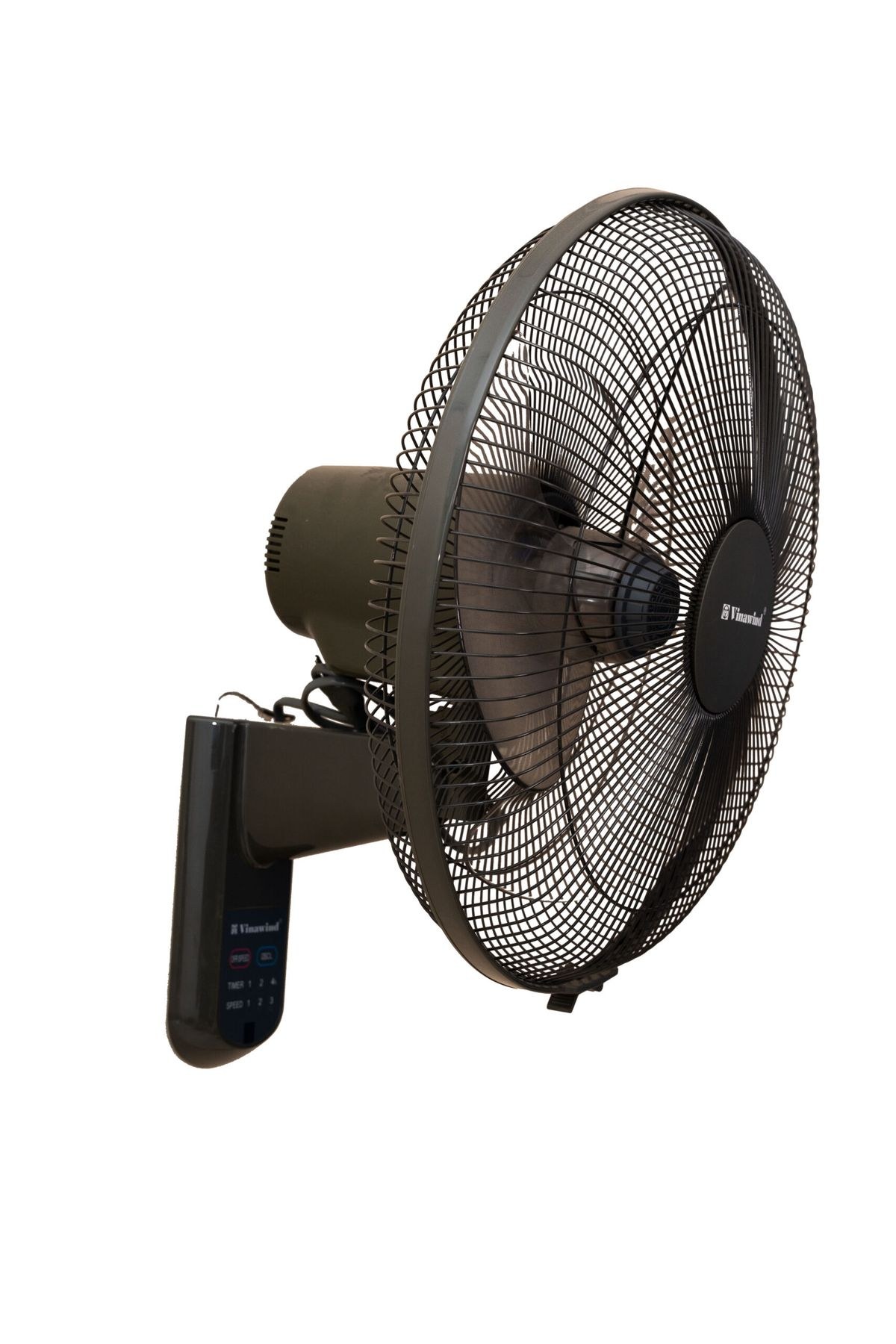 Quạt treo tường Vinawind điều khiển cao cấp 400mm QTT400X-PN - Sải cánh 40 cm, công suất 50W