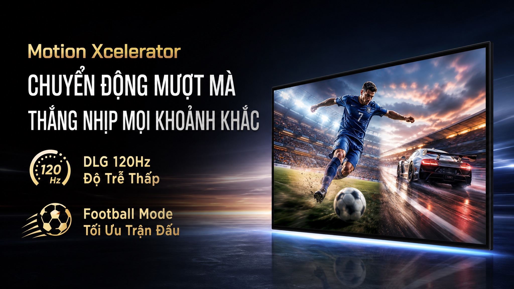 Smart tivi Crystal UHD Samsung AI 4K 70 inch UA70U8500H [70U8500H] Mới 2026 - Chuyển động mượt cho thể thao và game nhẹ