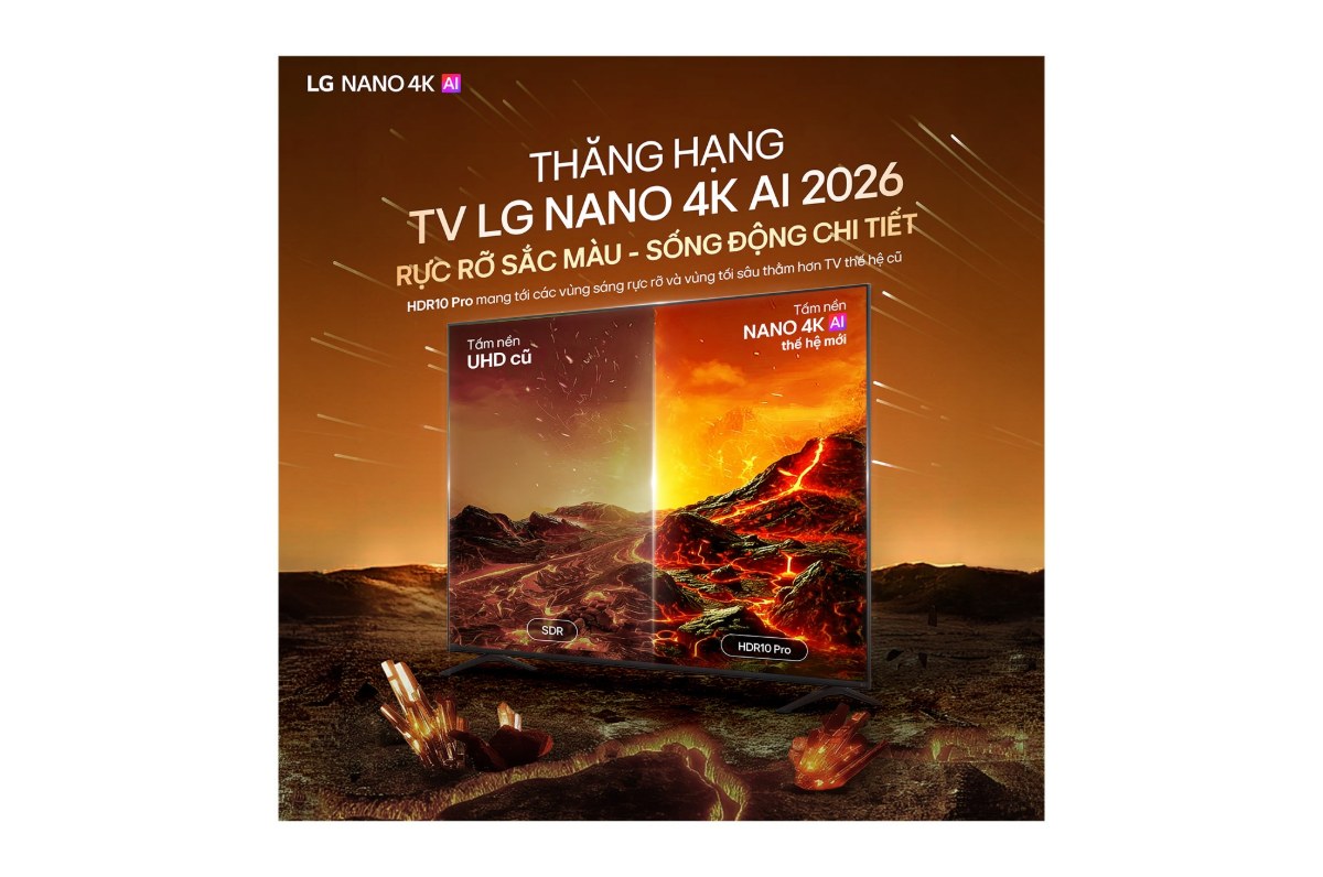 Smart Tivi LG NANO AI 4K 43 inch 43NU85CBPSA Mới 2026 - Màn hình NANO 4K màu sắc chân thực