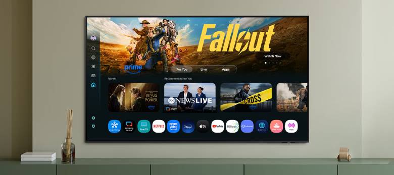 Smart Tivi Samsung Neo QLED 4K 55 inch QA55QN70F - Hệ điều hành One UI Tizen