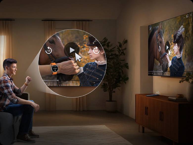 Smart Tivi Samsung Neo QLED 4K 55 inch QA55QN70F - Kết nối thông minh SmartThings