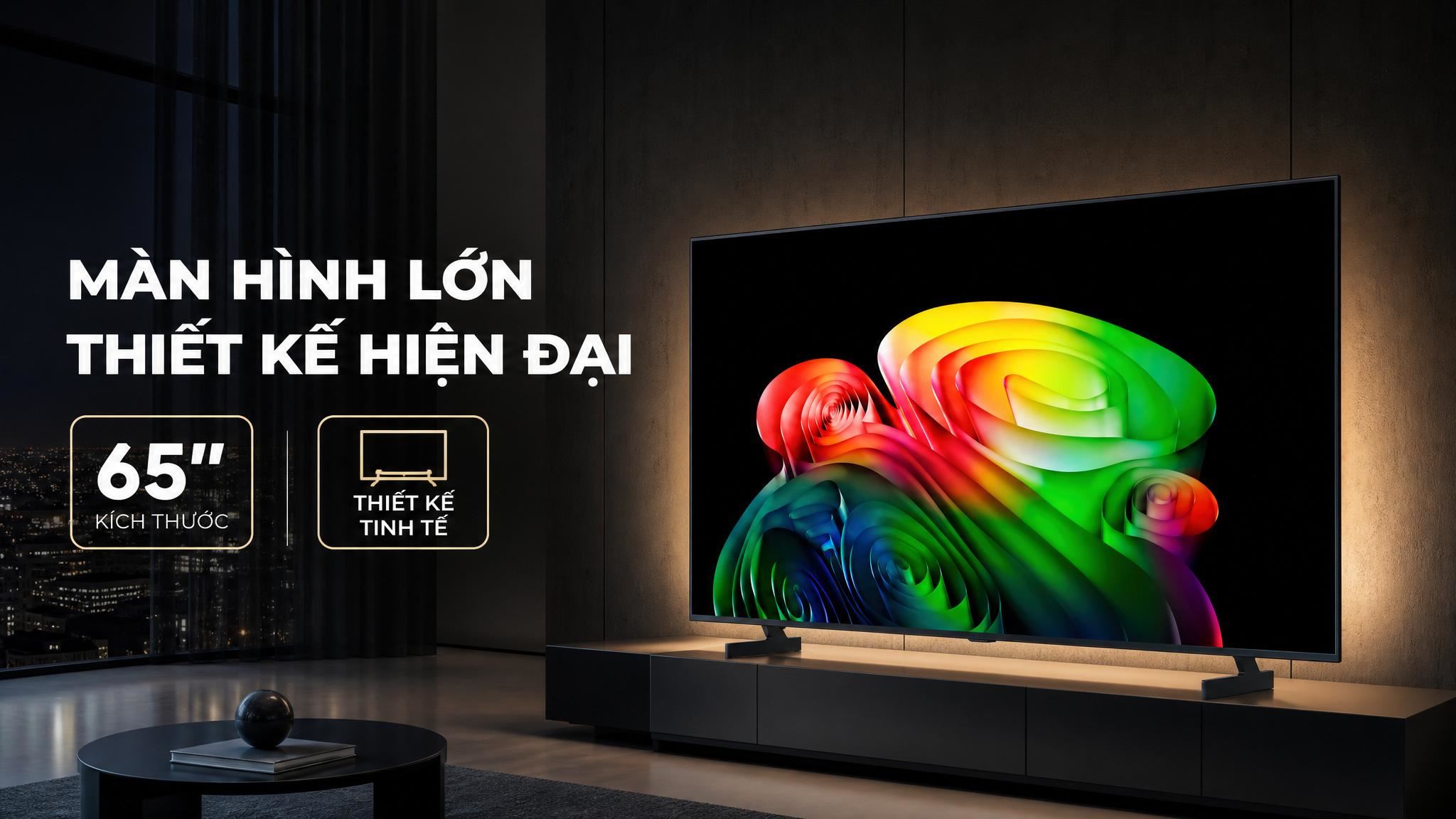 Smart Tivi OLED LG AI 4K 65 inch OLED65B6PSA [65B6PSA] Mới 2026 - Thiết kế siêu mỏng, đẹp khi treo tường