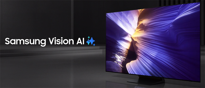 Thiết kế thời thượng - Smart Tivi Samsung OLED 4K Vision AI 55 inch QA55S90F