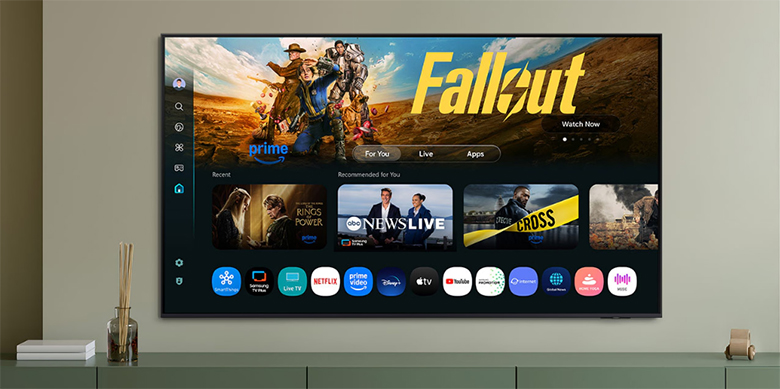 Hệ điều hành Tizen OS - Smart Tivi Samsung OLED 4K Vision AI 55 inch QA55S90F