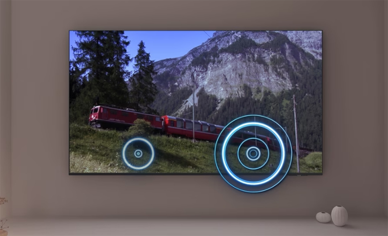 Trải nghiệm âm thanh vòm - Smart Tivi Samsung OLED 4K Vision AI 55 inch QA55S90F