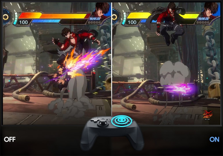 Chơi game mượt mà -Smart Tivi Samsung OLED 4K Vision AI 65 inch QA65S90F