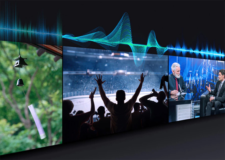 Tối ưu âm thanh phù hợp - Smart Tivi Samsung OLED 4K Vision AI 65 inch QA65S90F