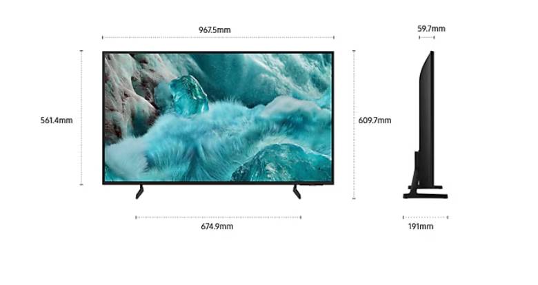 Smart Tivi Samsung QLED Vision AI 4K 43 inch QA43Q7FA