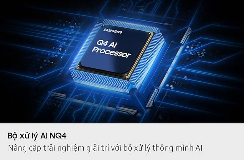 Smart Tivi Samsung QLED Vision AI 4K 75 inch QA75Q7FA  - Bộ xử lý Q4 AI Processor