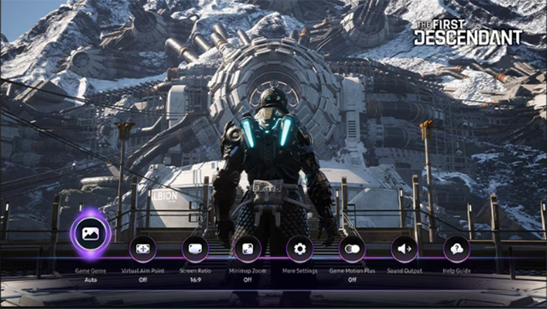 Game Bar - Smart Tivi Samsung QLED 4K Vision AI 55 inch QA55Q8FA